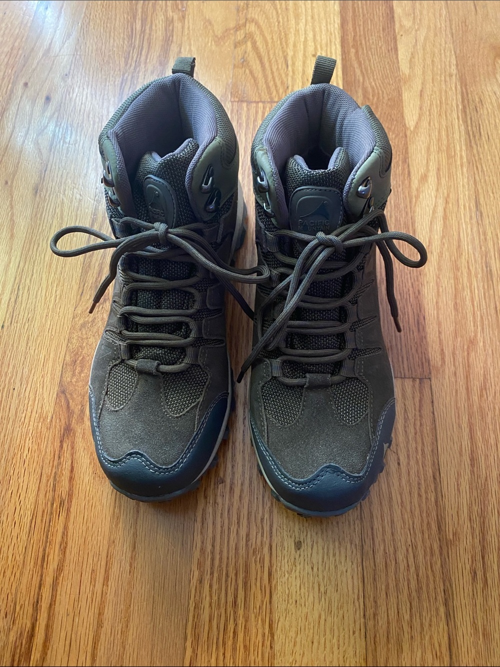 Pacific Mountain Waterproof Leather Hiking Boots